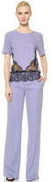 Thumbnail for your product : Wes Gordon Lace Band Blouse