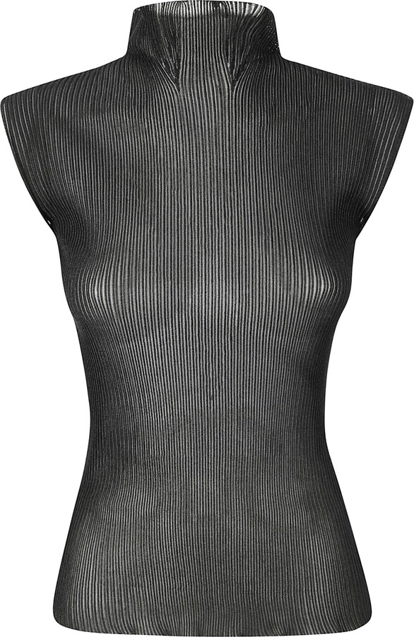 CFCL HYPHA LUCENT SLEEVELESS DRESS