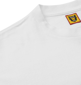 Human Made Slim-Fit Logo-Print Cotton-Jersey T-Shirt