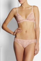 Thumbnail for your product : Stella McCartney Isabelle Wondering lace and stretch-tulle briefs