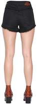 Thumbnail for your product : Just Cavalli Destroyed Cotton Denim Shorts