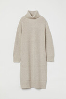Thumbnail for your product : H&M Rib-knit polo-neck dress