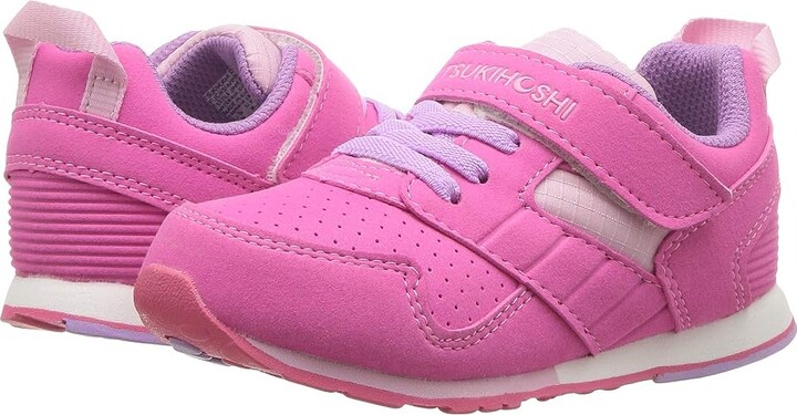 Tsukihoshi Racer (Toddler/Little Kid) Girls Shoes Fuchsia/Pink : 7 Toddler M, Textile
