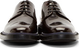 Thumbnail for your product : Kenzo Brown Leather Derbys