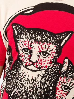 Gucci cat print t-shirt