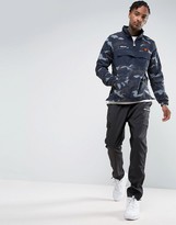 Thumbnail for your product : Ellesse Overhead Jacket In Navy Camo Print