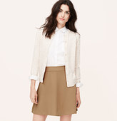 Thumbnail for your product : LOFT Tall Scuba Flare Skirt