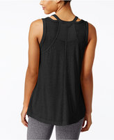 Thumbnail for your product : Calvin Klein Performance Cold-Shoulder Tank Top
