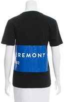 Thumbnail for your product : Opening Ceremony Printed Short Sleeve Top