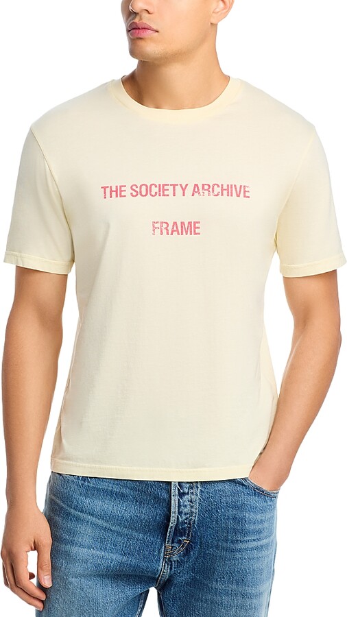 Frame Soa Cotton Graphic Tee