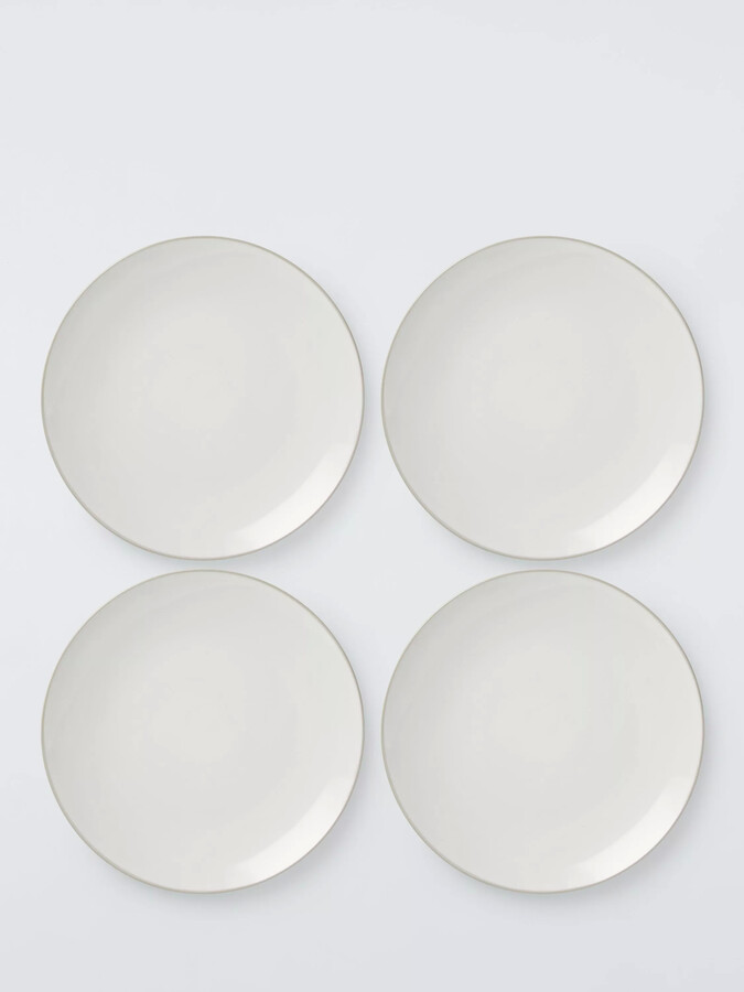 John Lewis ANYDAY John Lewis Two Tone Stoneware Dinner Plate