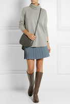 Thumbnail for your product : Etoile Isabel Marant Chess leather concealed wedge knee boots