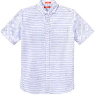 Joe Fresh Men’s Stripe Oxford Shirt, Carolina Blue (Size XS)