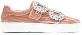 Thumbnail for your product : Roger Vivier Sneaky Viv Double Buckle sneakers