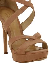 Thumbnail for your product : Schutz Twisted Strap Platform Sandals