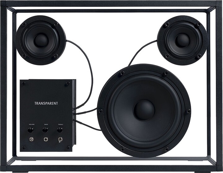 Transparent Speaker in Black