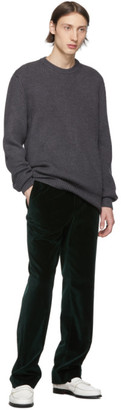 Cobra S.C. Cobra S.C. Grey Wool Baruffa Heavyweight Sweater