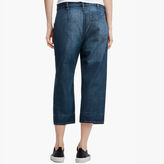 Thumbnail for your product : James Perse Cropped Denim Pant