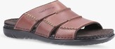 Thumbnail for your product : Hush Puppies Cameron Leather Mule Sandals, Brown
