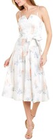 Thumbnail for your product : Rebecca Taylor Hydrangea Bow Midi Dress
