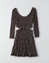 Thumbnail for your product : American Eagle Cutout Sides Fit & Flare Dress