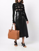 Thumbnail for your product : Coccinelle large Lea leather tote bag