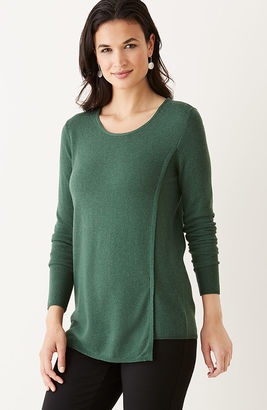 J. Jill Wrap-Style Sweater