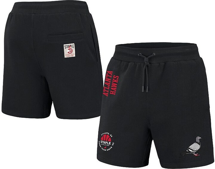 Staple Men's NBA x Black Atlanta Hawks Home Team Shorts