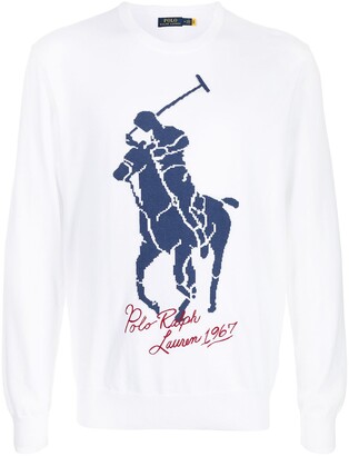 white ralph lauren sweater