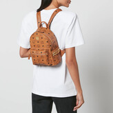 Thumbnail for your product : MCM Stark Mini Monogram Coated-Canvas Backpack