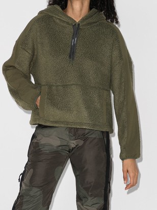 Holden Cropped Sherpa Hoodie