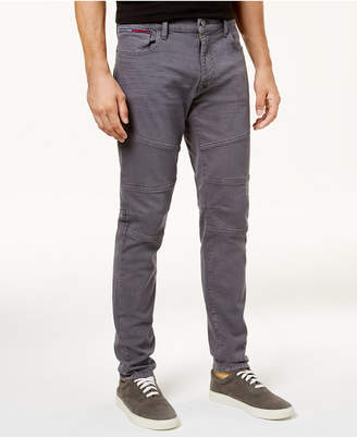 Tommy Hilfiger Men's Slim-Fit Wellwyn Moto Jeans, Created for Macy's