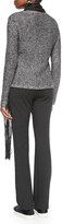 Thumbnail for your product : Eileen Fisher Stretch Jersey Yoga Pants, Charcoal, Petite