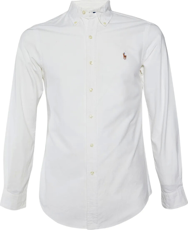 Polo Ralph Lauren Vintage Pre-Owned Cotton Embroidered Shirt