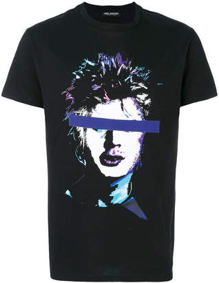 Neil Barrett 80s printed T-shirt