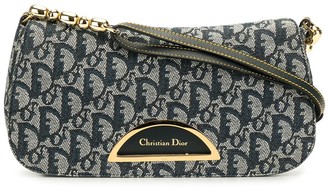 Christian Dior pre-owned Trotter flap shoulder bag