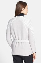Thumbnail for your product : Lafayette 148 New York Merino & Cashmere Wrap Cardigan