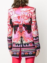 Thumbnail for your product : Just Cavalli Shawl-Lapel Printed Blazer