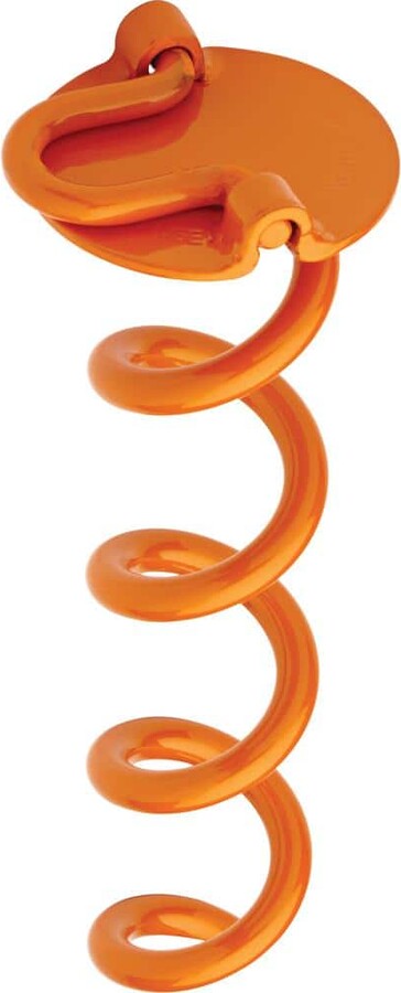 Vortex 10 in. Folding Ring Spiral Ground Anchor for Yard