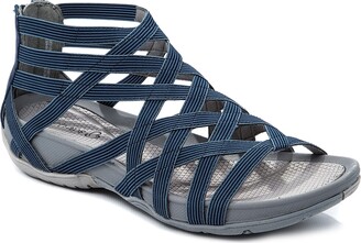Uendelighed indbildskhed Savvy Navy Platform Sandals | Shop The Largest Collection | ShopStyle