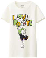 Thumbnail for your product : Uniqlo WOMEN POPEYE Crew Neck Short Sleeve T-Shirt