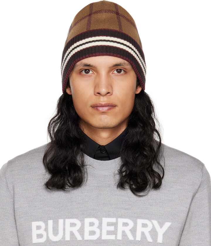 Burberry Beanie Hat | Shop The Largest Collection | ShopStyle