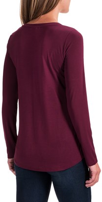 Cable & Gauge High-Low Shirt - Long Sleeve (For Women)