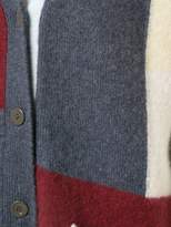 Thumbnail for your product : Adam Lippes colour-block fitted cardigan