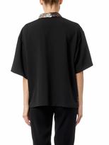Thumbnail for your product : No.21 Sequin-embelished point-collar top