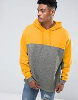 Thumbnail for your product : ASOS Design Oversized Hoodie With Cut & Sew