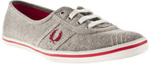 Thumbnail for your product : Fred Perry Womens Aubrey Jersey Trainers