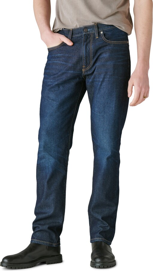 Lucky Brand Men's 410 Athletic Straight Jeans - ShopStyle