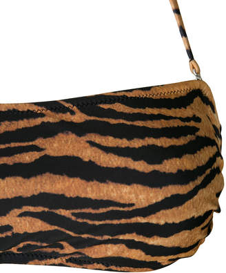 Moschino Tiger print bikini set