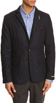 Thumbnail for your product : Scotch & Soda Quilted Wool Navy Blue Jacket